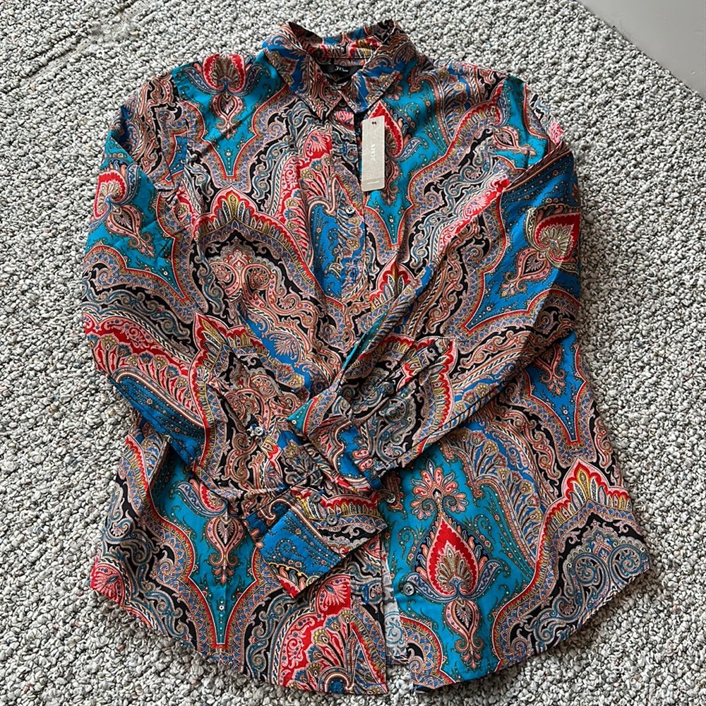 NWT jcrew button up, slim fit